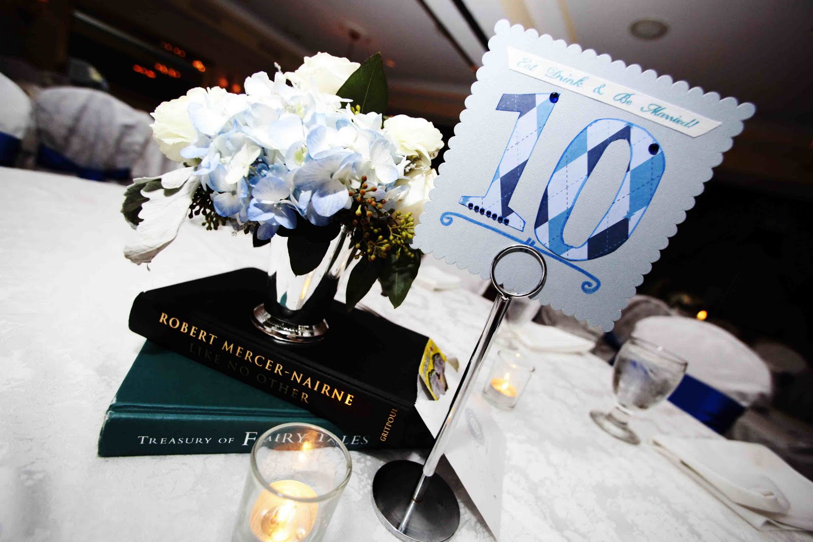 Wedding Book Centerpiece