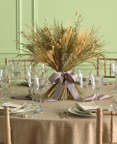 Wheat and Straw Bouquet