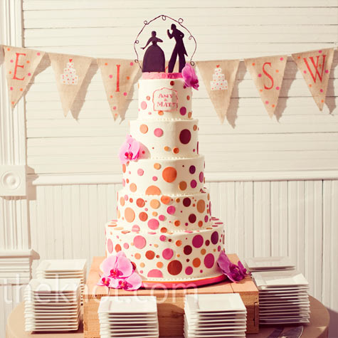 polka dot cake